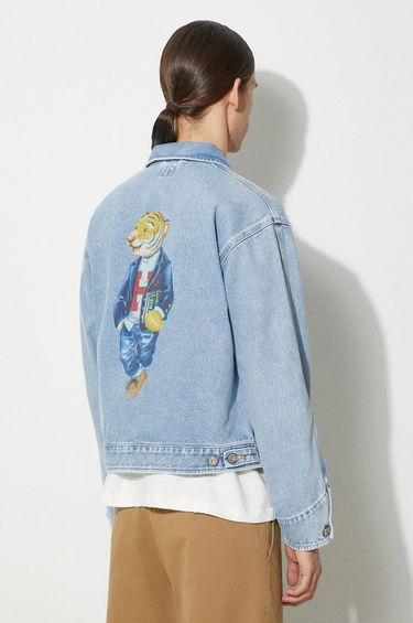 Bunda Human Made Denim Jacket Modrá | HM27JK016, 0