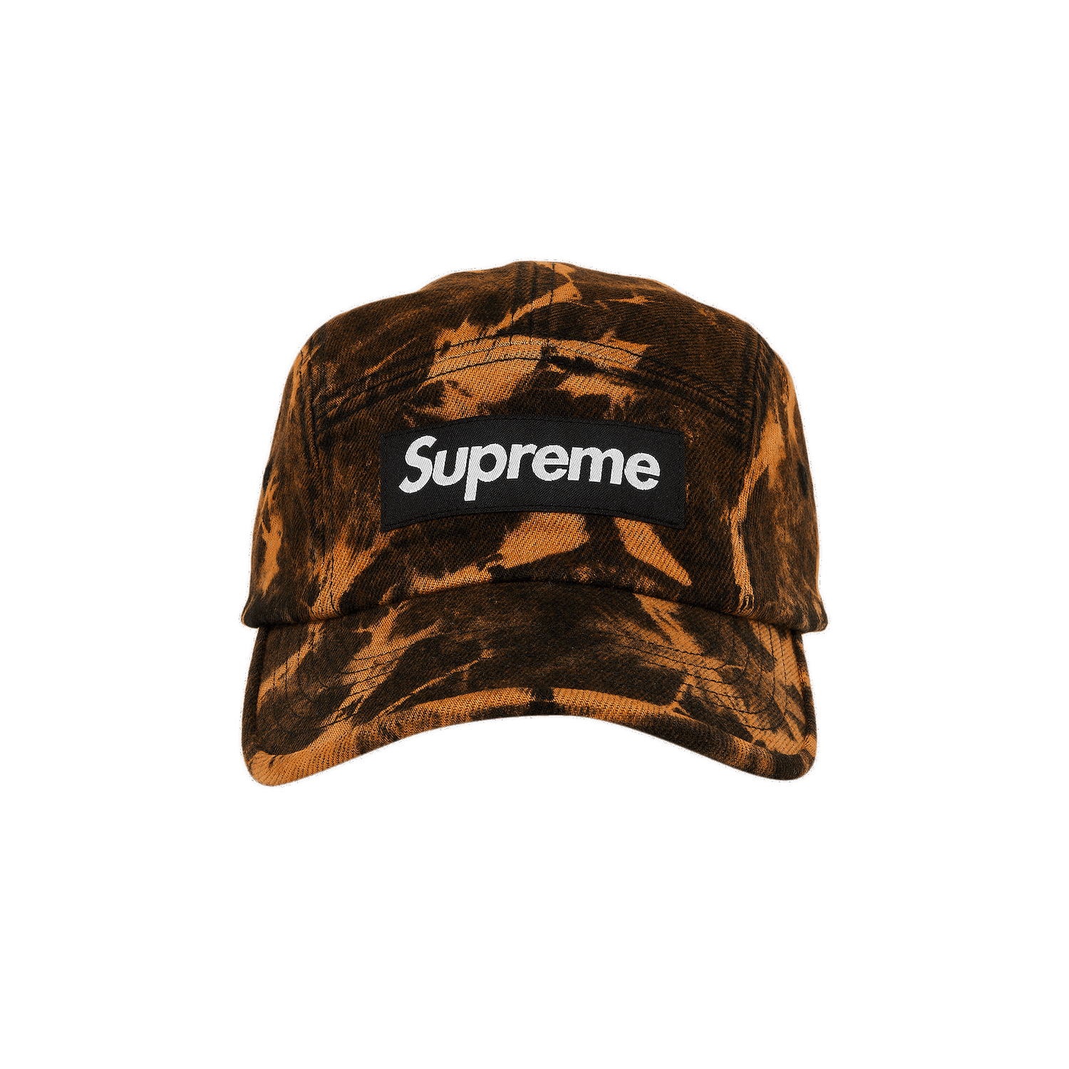 Šiltovka Supreme Denim Camp Cap Hnedá | FW22H145 DYED RUST, 0