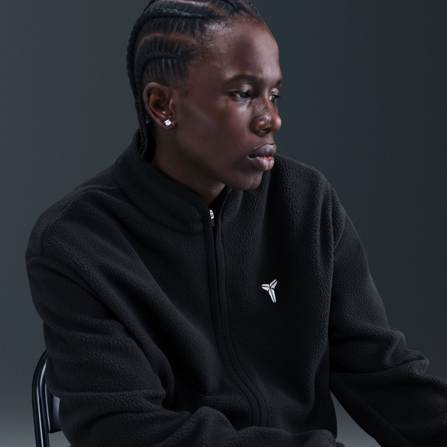 Bunda Nike Kobe Winterized Basketball Full-Zip Fleece Jacket Polyester Čierna | IM4864-010, 1