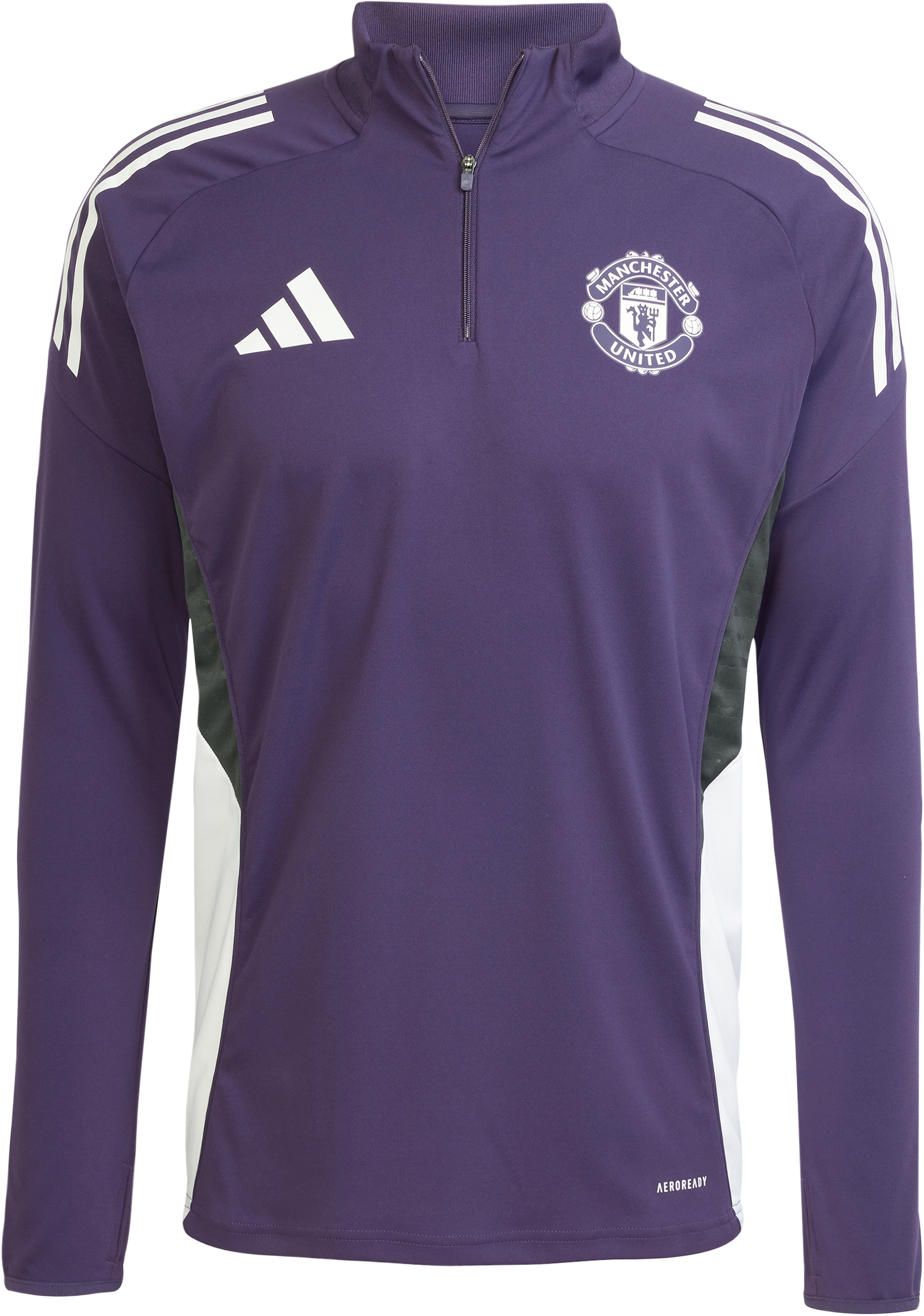 Tričko adidas Originals Manchester United TR TOP Long Sleeve Training Shirt 2025/26 Fialová | jp3124, 0