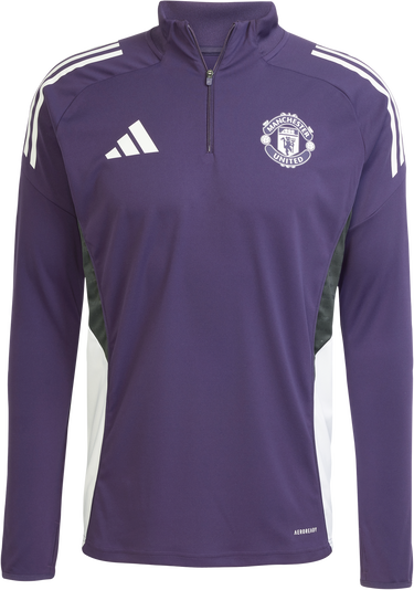 Tričko adidas Originals Manchester United TR TOP Long Sleeve Training Shirt 2025/26 Fialová | jp3124, 0