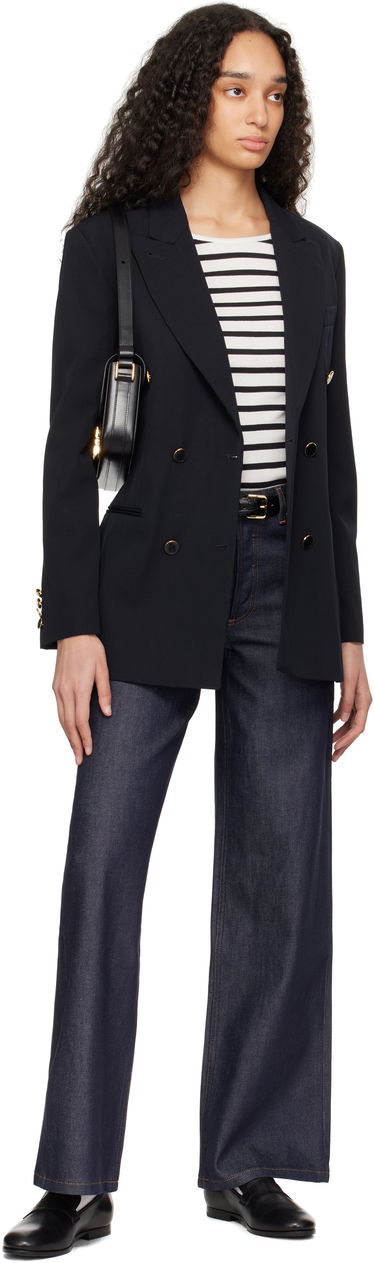 Opasok A.P.C. Anastasia Barbieri Edition Elsa Croc-Embossed Leather Belt Čierna | PXBLJ-F65217, 2