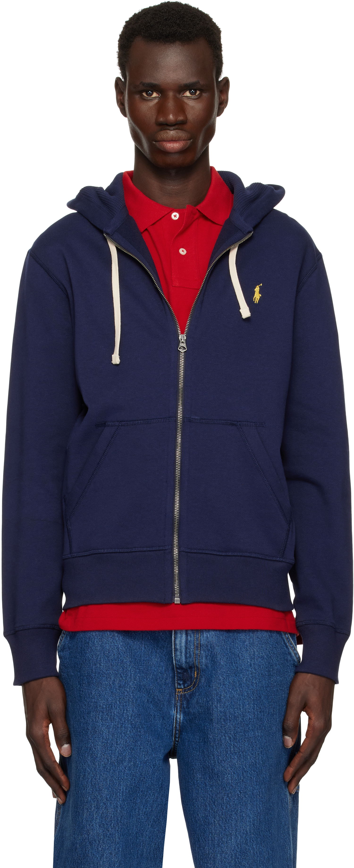 Mikina Polo by Ralph Lauren Ralph Lauren Fleece Full-Zip Hoodie Navy | 710548546001, 0