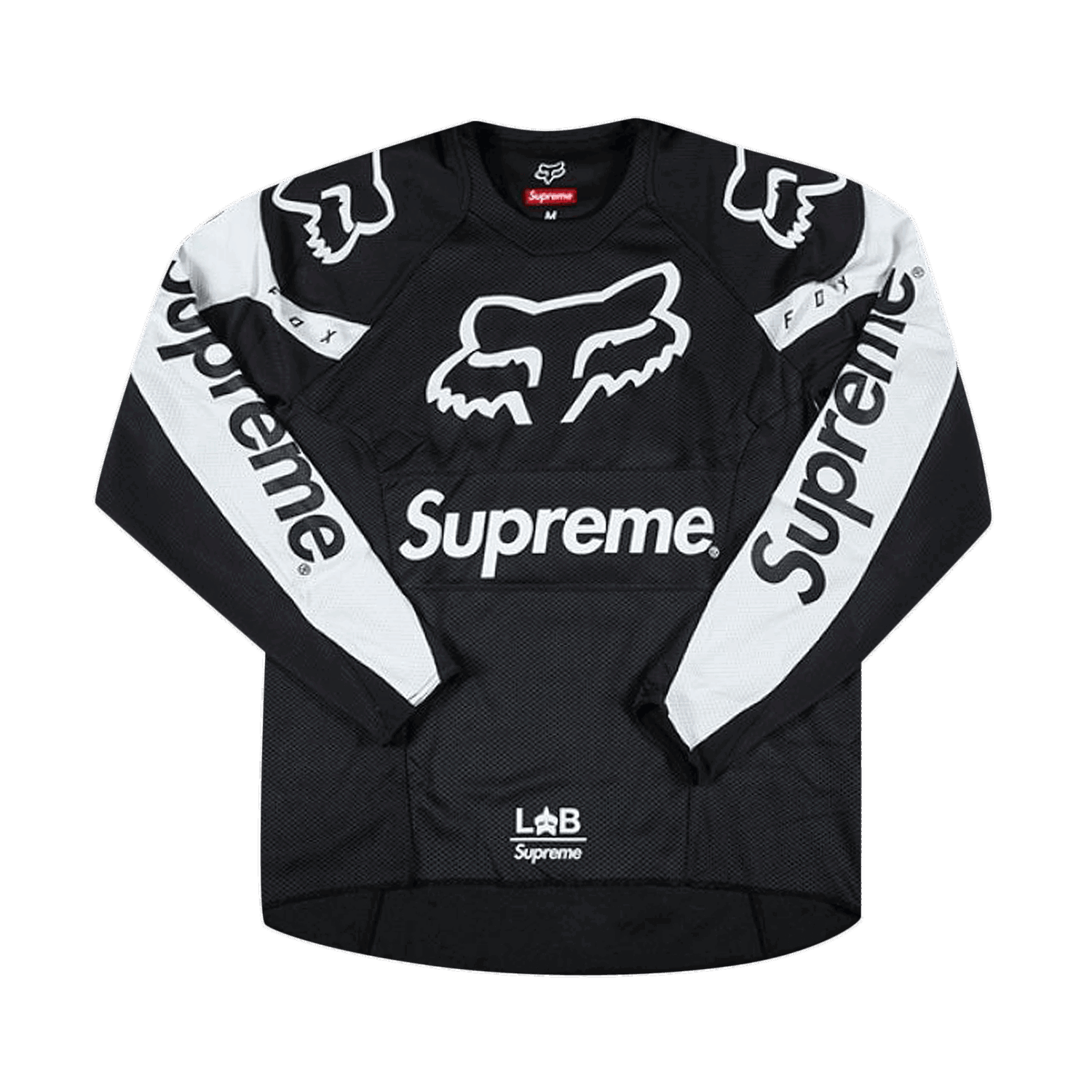 Dres Supreme Fox Racing Moto x Jersey Top Čierna | SS18KN58 BLACK, 0