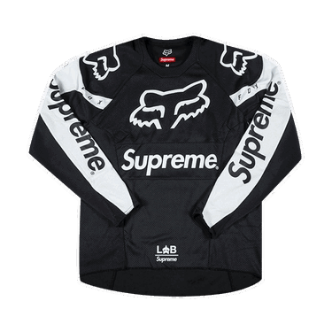 Dres Supreme Fox Racing Moto x Jersey Top Čierna | SS18KN58 BLACK, 0