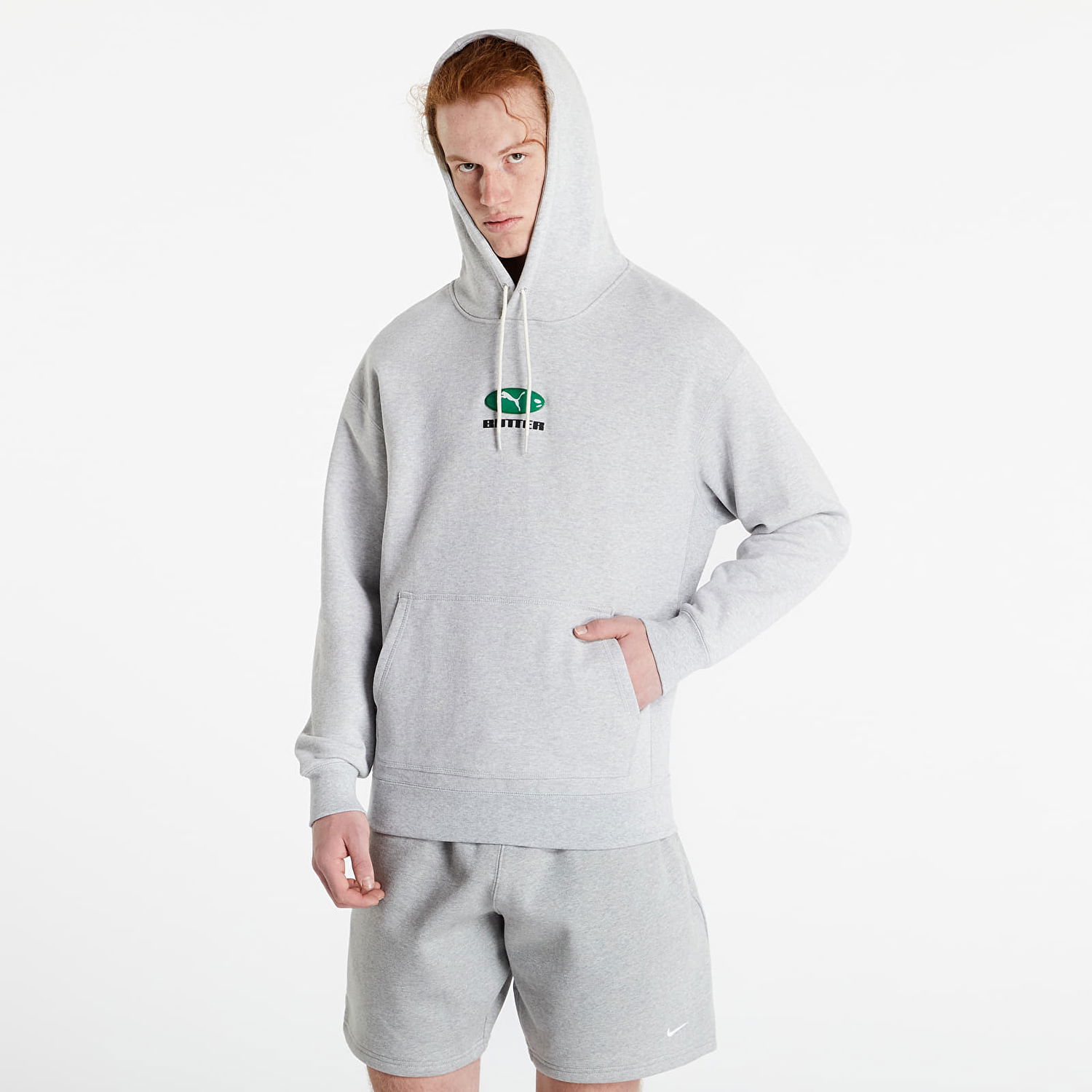 Mikina Puma BUTTER GOODS x Hoodie Šedá | 534057_04, 0