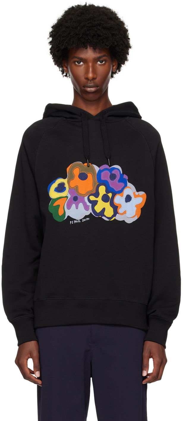 PS Paul Smith Embroidered Flowers Hoodie