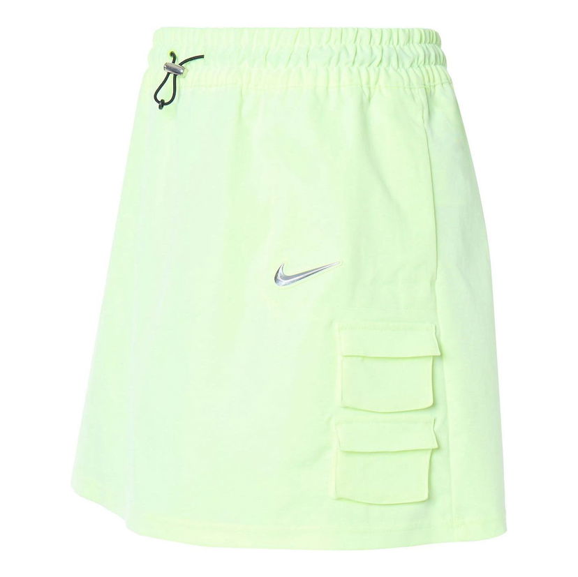Sukňa Nike Sportswear Swoosh Woven Cargo Skirt Zelené | CZ8908-701