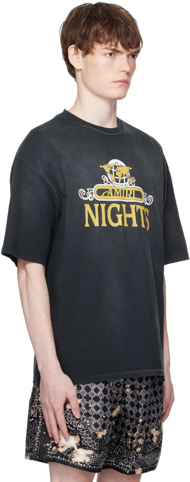 Tričko AMIRI AMIRI 'Nights' Oversized T-Shirt Biela | AMJYTE1207, 4