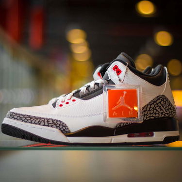 Tenisky a topánky Jordan Air Jordan 3 Retro "Infrared 23" Biela | 136064-123, 2