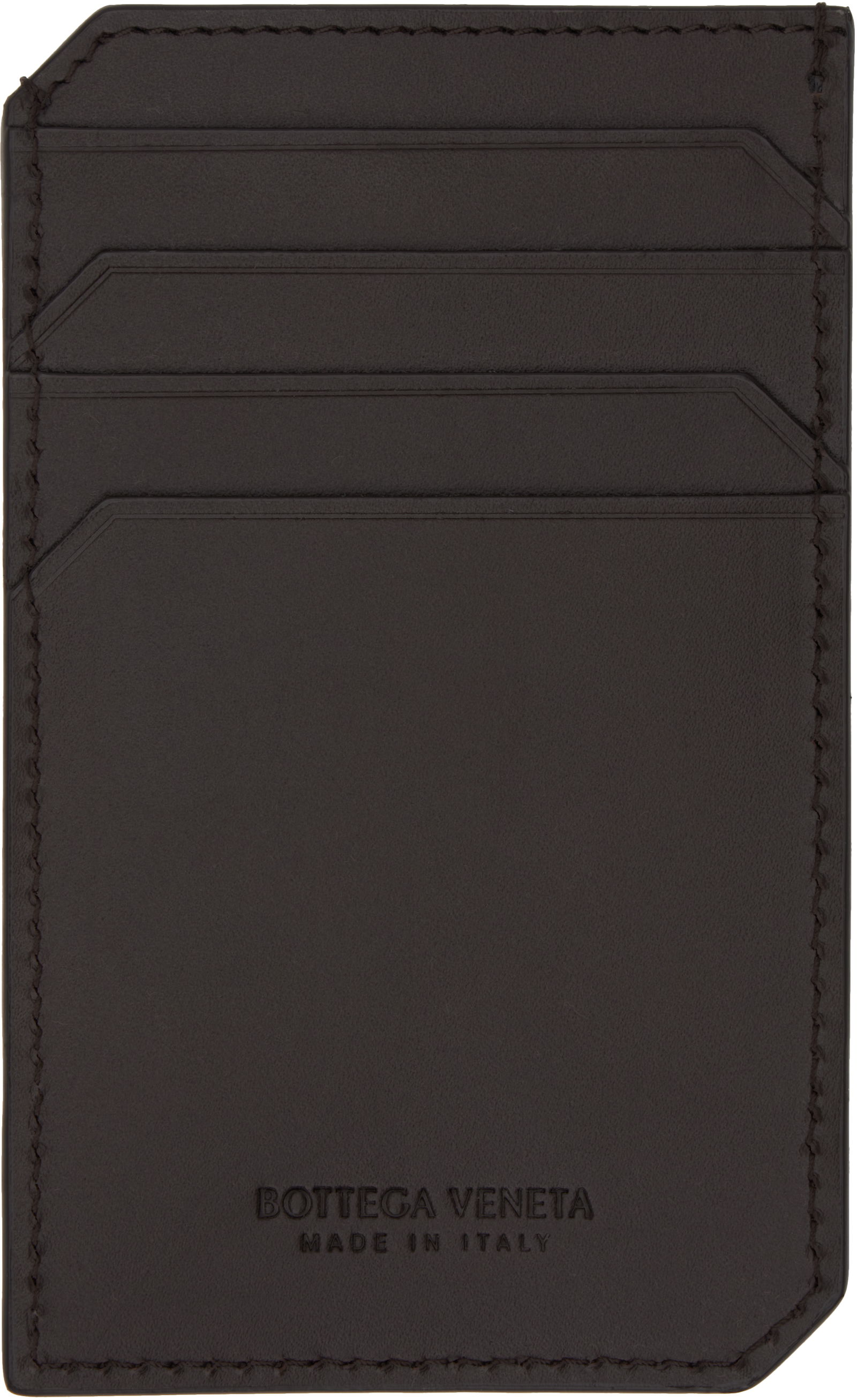 Leather Vertical Card Holder