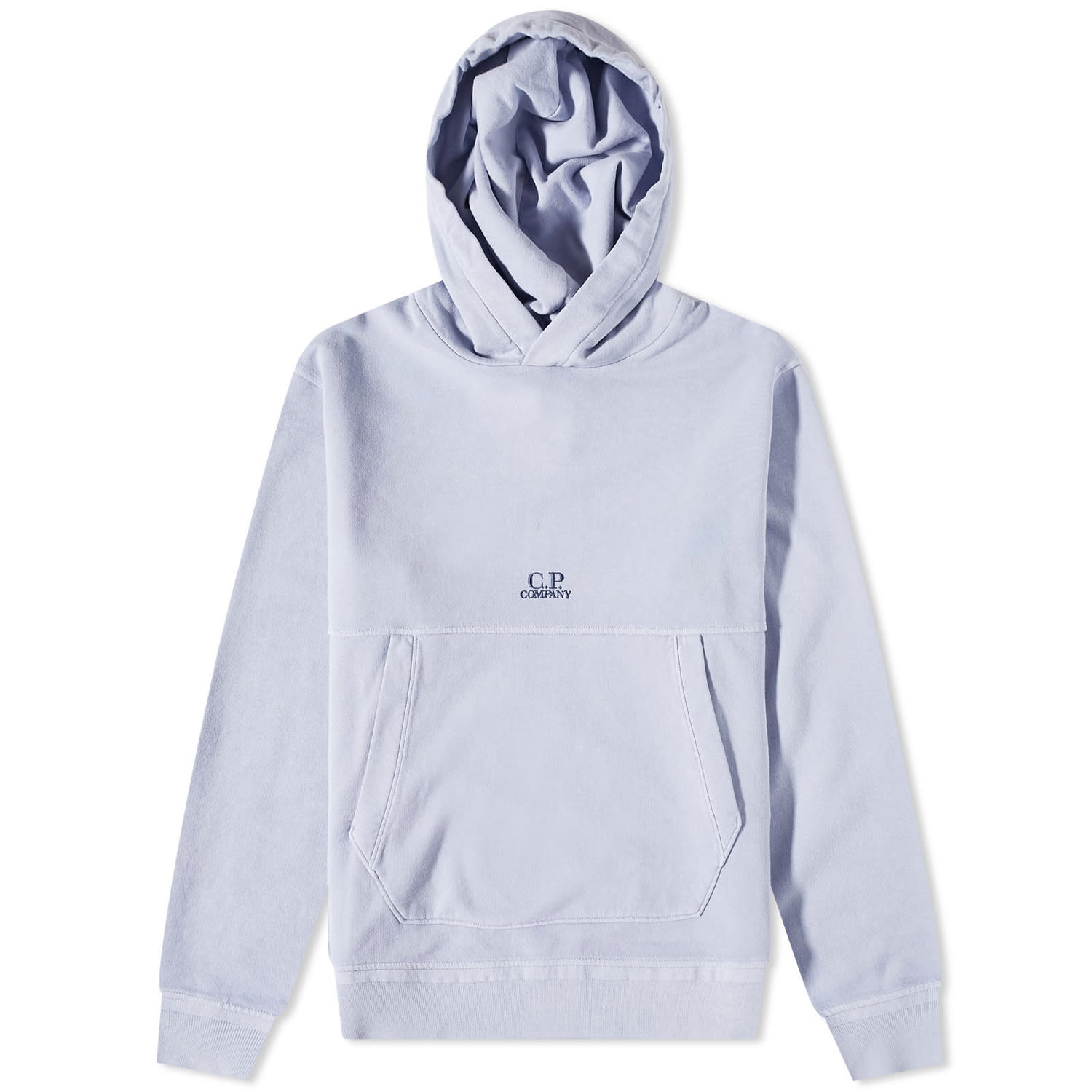Mikina C.P. Company Central Logo Popover Hoody Modrá | 14CMSS137B-005398R-750, 0