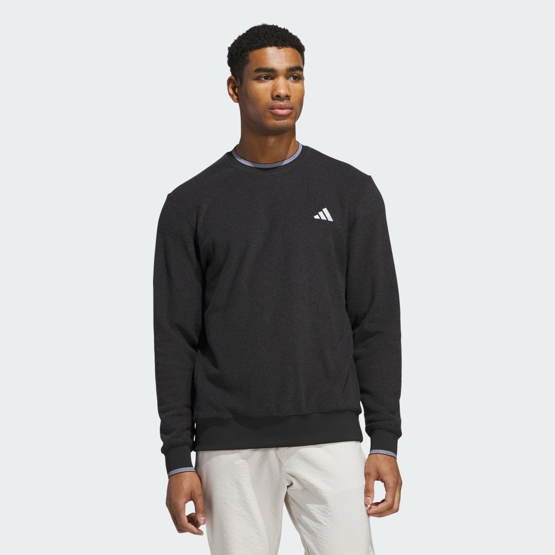 Mikina adidas Performance Ultimate365 Tour Crewneck Sweatshirt Čierna | JW1616, 0