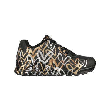Tenisky a topánky Skechers Uno Čierna | 155523-BKGD, 5