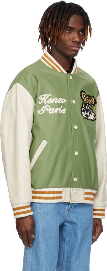 Bomber bunda KENZO VERDY Edition Varsity Bomber Jacket Zelené | FF58BL1509OH, 1