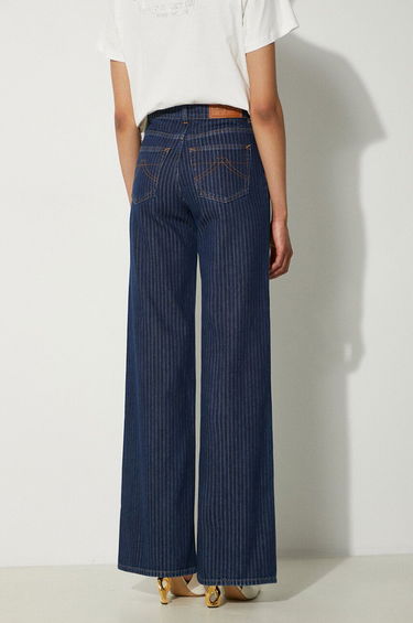 Džínsy KENZO Ayame Regular Waist Jeans Modrá | FE62DP2176F2.DD, 1