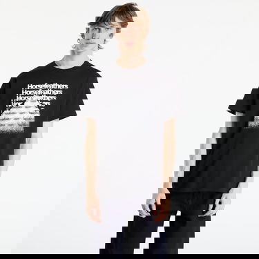 Tričko Horsefeathers Focus T-Shirt Čierna | SM1390B, 0