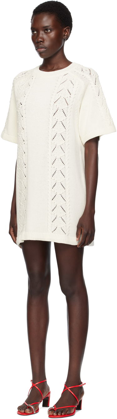 Sveter Loulou de Saison Loulou de Saison Arman Knit Top Biela | ARMAN, 3