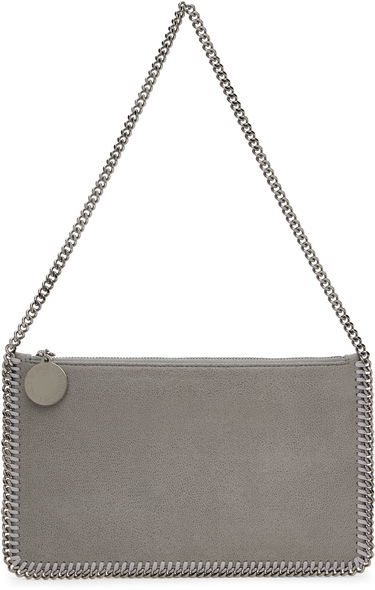 Taška cez rameno Stella McCartney Falabella Chain Wallet Šedá | 7P0076W9132, 0