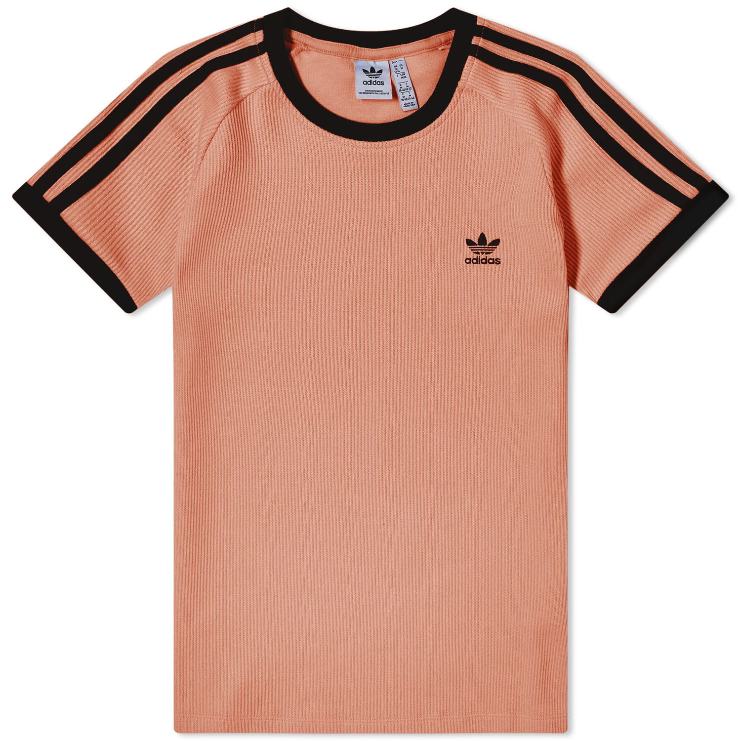 Tričko adidas Originals 3-Stripe Slim Tee Hnedá | IC5464, 0