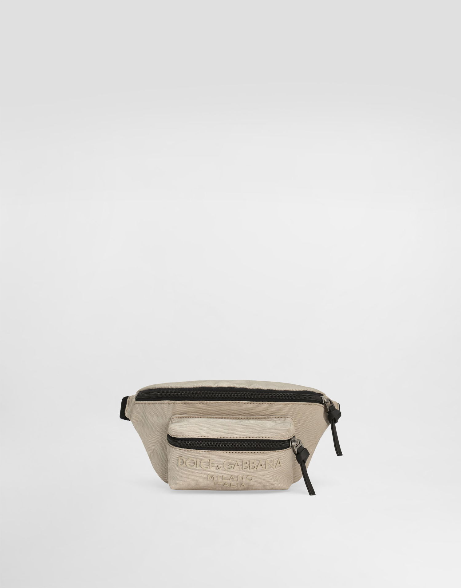 Ľadvinka Dolce & Gabbana Dolce & Gabbana Nylon Belt Bag With Logo Béžová | EM0103AB12480009, 0