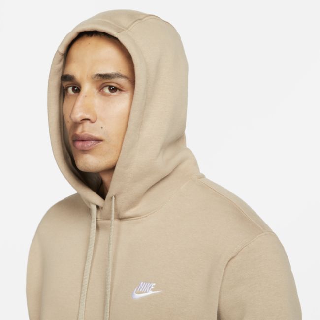 Mikina Nike Club Fleece Pullover Hnedá | BV2654-247, 0