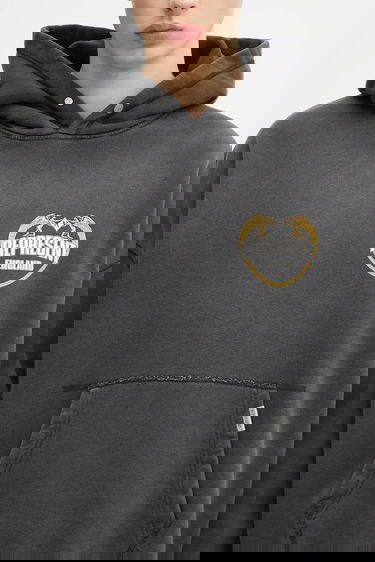 Mikina Represent Clo Represent Legacy Crest Hoodie Šedá | MLM100368, 3