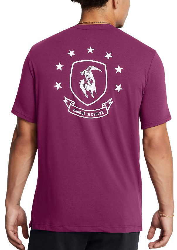 Tričko Under Armour Project Rock Training T-Shirt Fialová | 1386890-505, 1