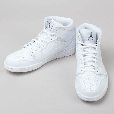 Tenisky a topánky Jordan Air Jordan 1 Retro Mid ''White'' Biela | 554724-110, 2