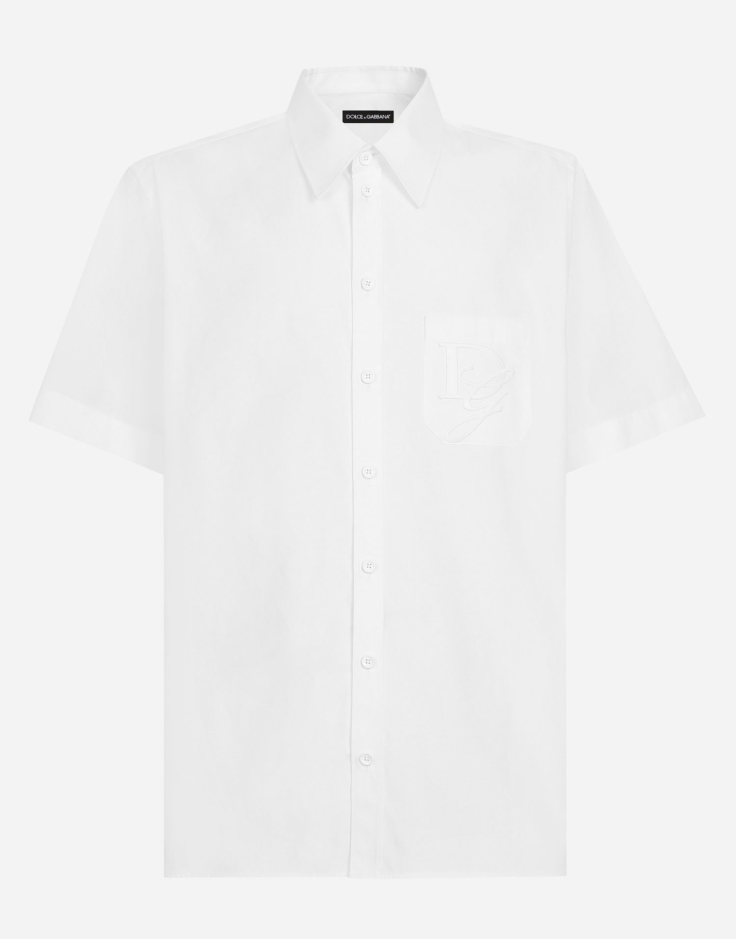 Košeľa Dolce & Gabbana Shirt DG Embroidery Biela | G5MK9ZGI731W0800, 0