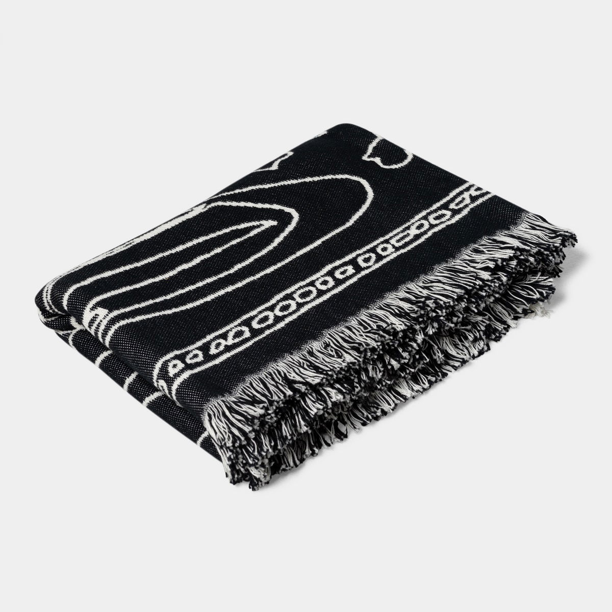 Šál Carhartt WIP WIP Hackwork Jacquard Blanket Čierna | I035796_2, 1