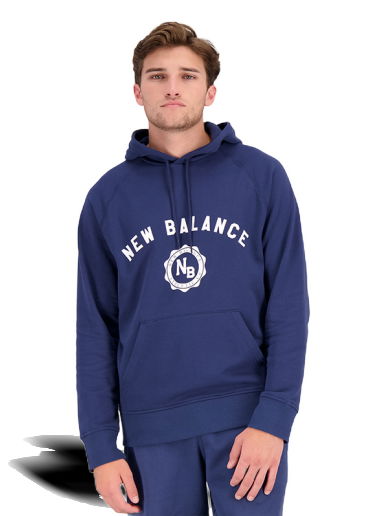 Mikina New Balance Hoodie Navy | MT31901NNY