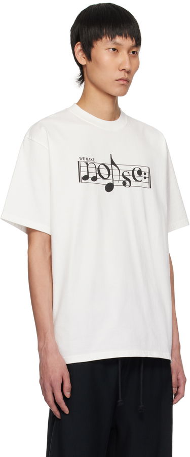 Tričko UNDERCOVER UNDERCOVER "We Make Noise" Graphic T-Shirt Biela | UP1E4809, 1