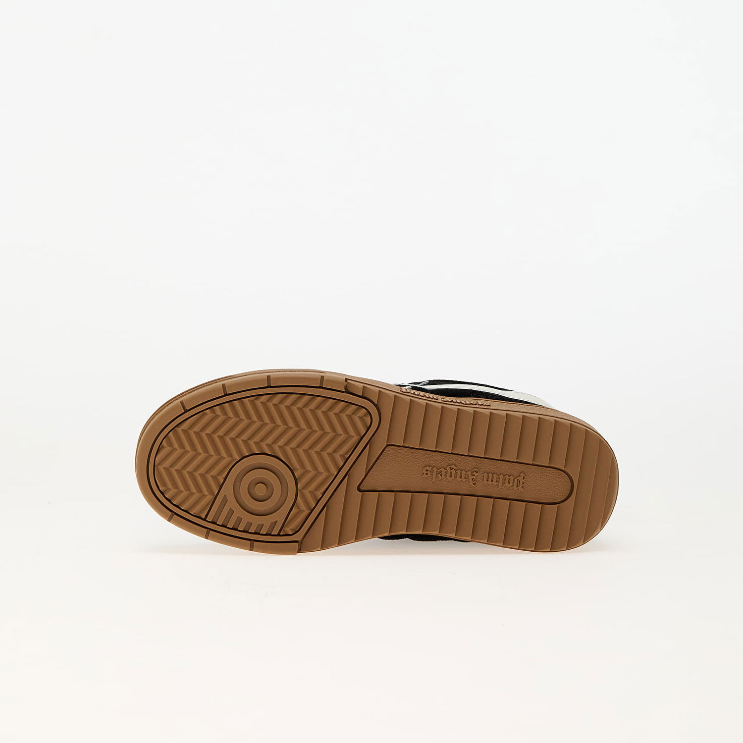 Tenisky a topánky Palm Angels Palm Beach University Leather Black White Čierna | PBIA015F24LEA0011001, 1