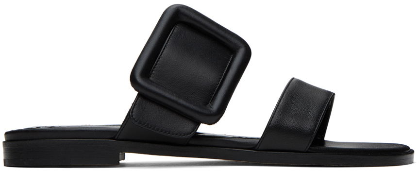 Manolo Blahnik Tituba Leather Sandals