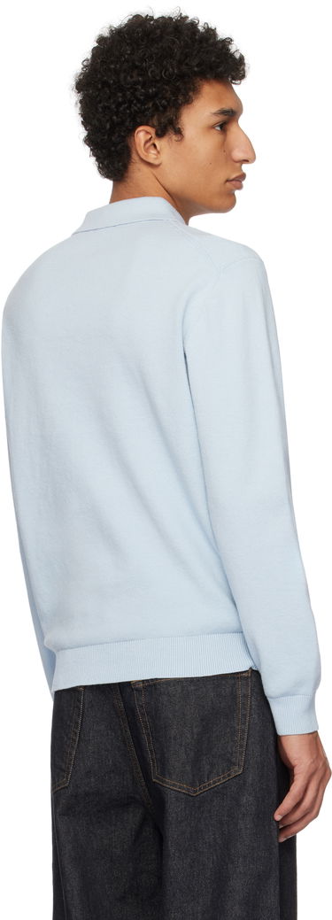 Sveter BOSS Knit Polo Modrá | 50531600, 2