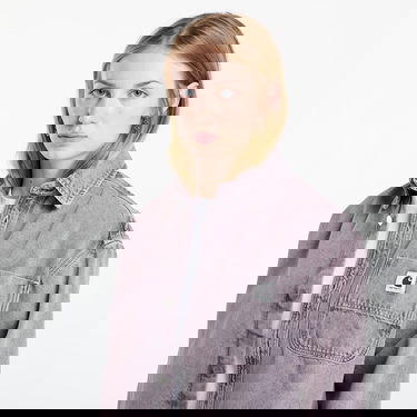 Košeľa Carhartt WIP Georgia Cropped Garment Dyed Shirt Jac Fialová | I035823.2W6GD, 1