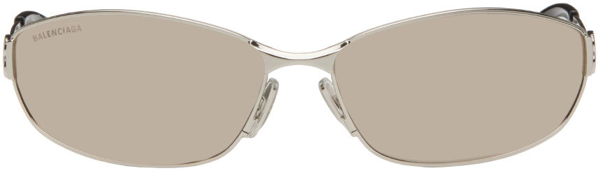 Slnečné okuliare Balenciaga Rectangular Sunglasses Šedá | BB0336S-006, 0