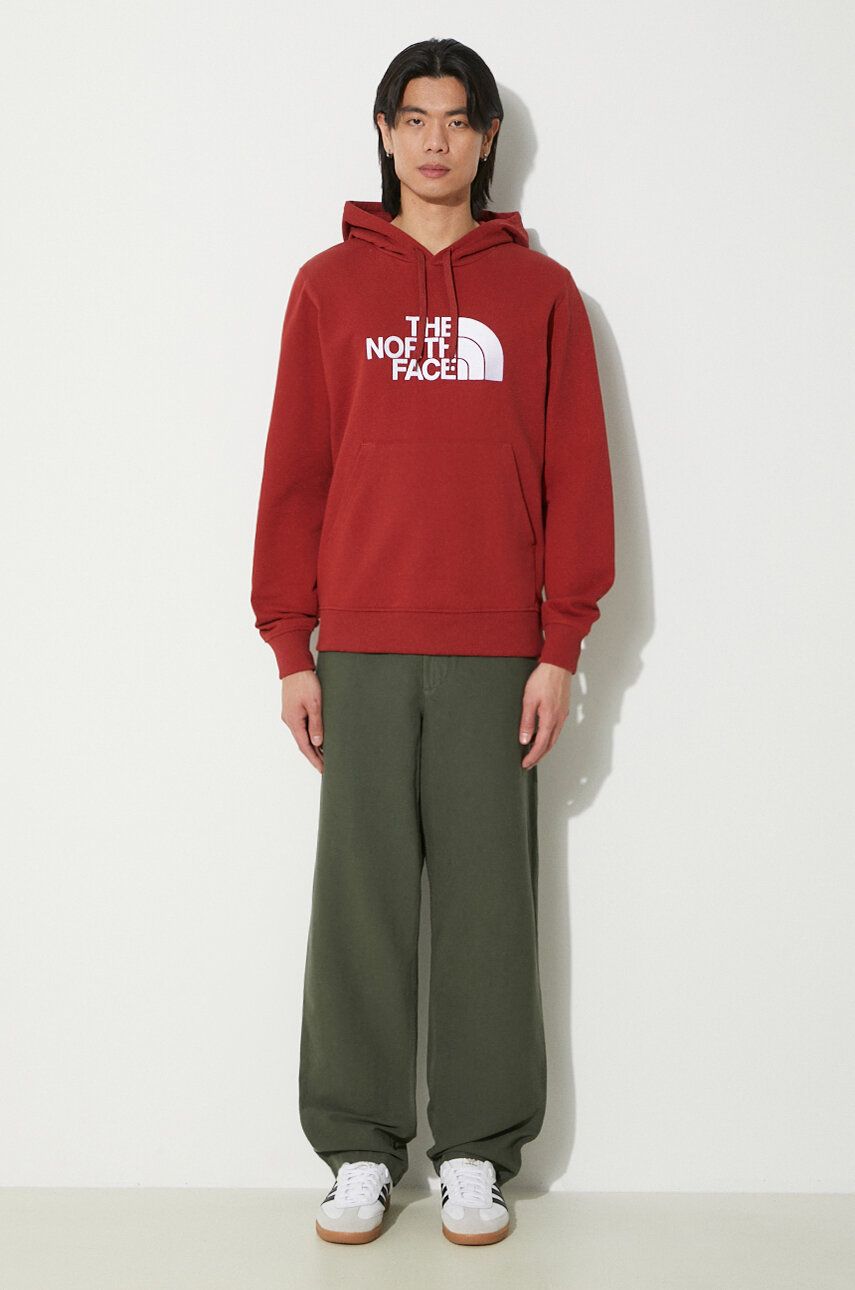 Mikina The North Face Drew Peak Hoodie Červená | NF00A0TEPOJ1, 1