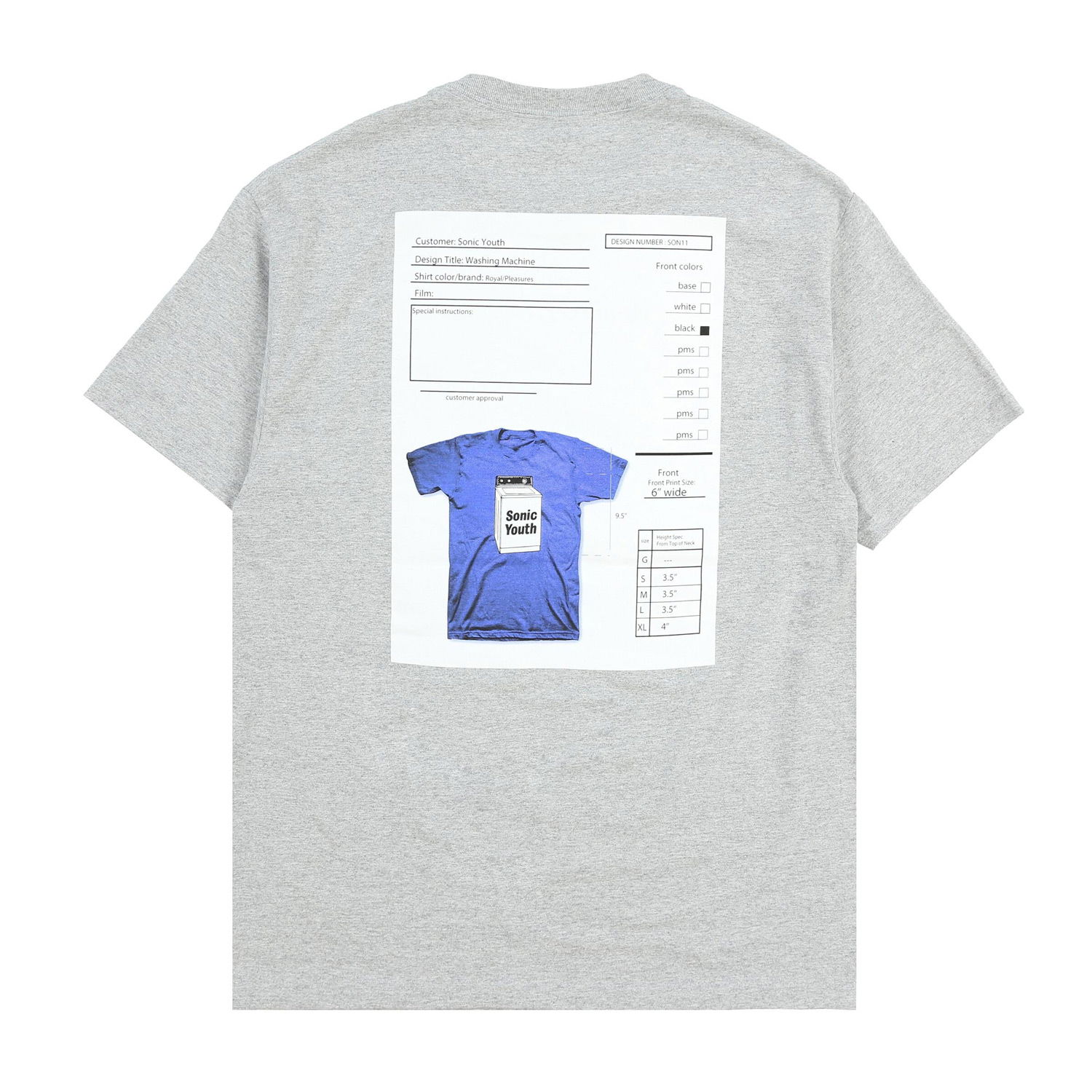 Techpack Tee Heather Grey