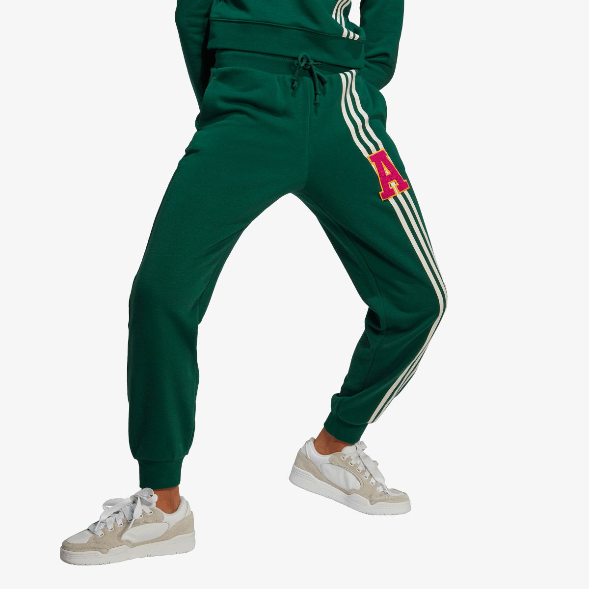 Tepláky adidas Originals 3-Stripes Lounge Pants Zelené | IC5240, 1