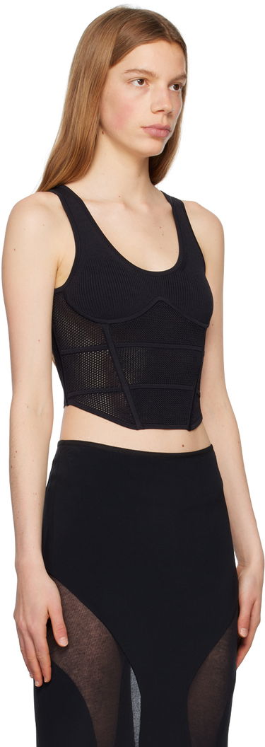 Tielko Dion Lee Sport Corset Tank Top Zelené | A7720P23, 4