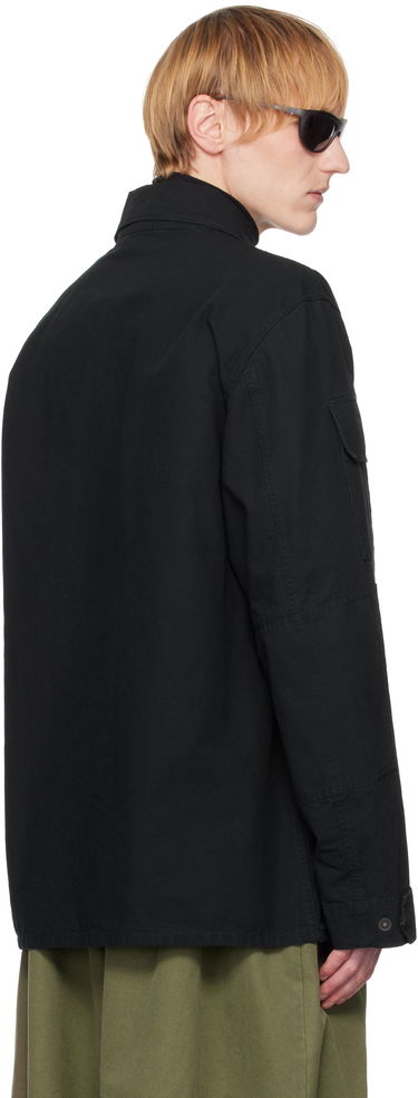 Bunda Balenciaga Balenciaga Military Shirt Čierna | 814719TQP13, 2