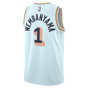 Dres Nike Dri-FIT NBA Swingman Victor Wembanyama San Antonio Spurs City Edition 2024/25 Jersey Modrá | FQ4360-474, 2