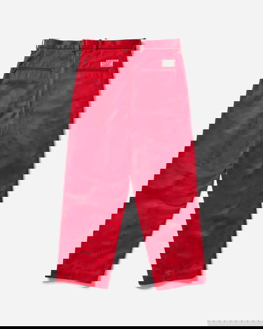 Nohavice WACKO MARIA Double Pleated Chino Trousers Červená | 25SS-WMP-PT13 RED, 2