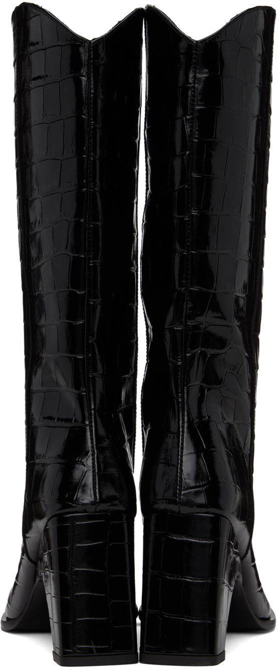 Tenisky a topánky Coperni Croco Bridge Cowboy Boots Čierna | COPSH16838, 1