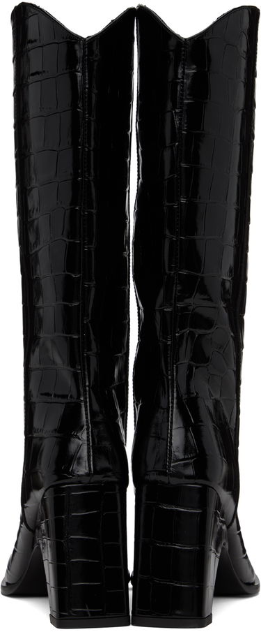 Tenisky a topánky Coperni Croco Bridge Cowboy Boots Čierna | COPSH16838, 1