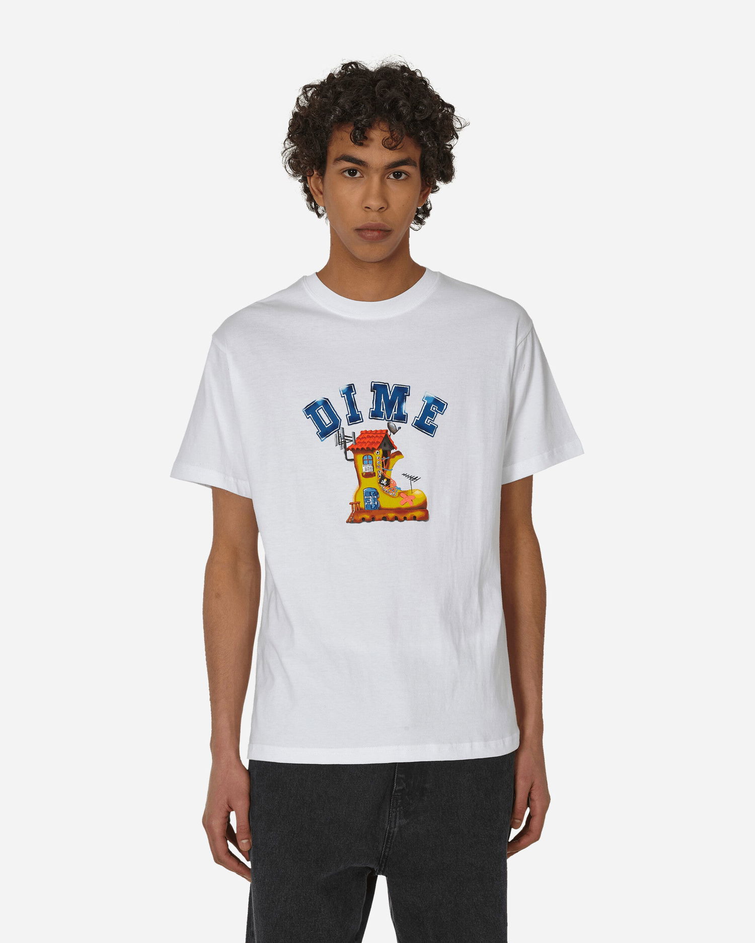 Tričko Dime House T-Shirt Biela | DIMEHO2327 WHT, 1