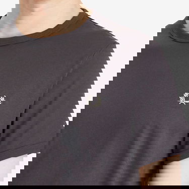 Tričko Fred Perry Fred Perry Ringer T-Shirt, Size Large Šedá | M3519-Y93, 5