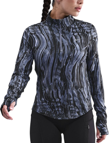 Tričko Nike Wavy Pattern Swift Quarter-Zip Running Top Rôznofarebný | hv8921-499, 0